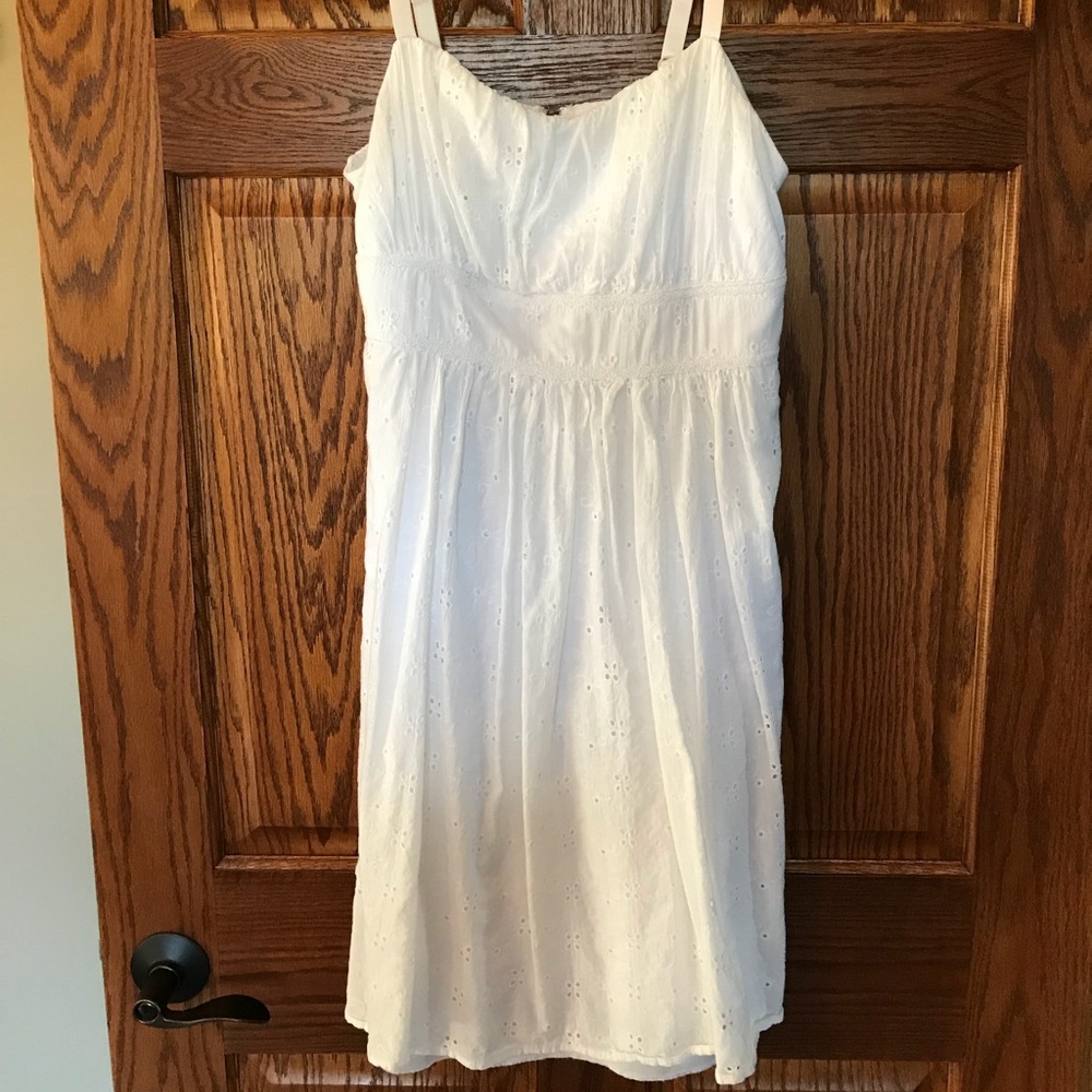 Maurices white dress